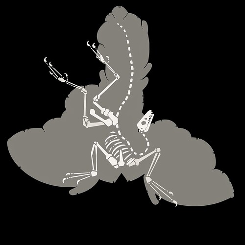 ArcheoSkeleFeathers