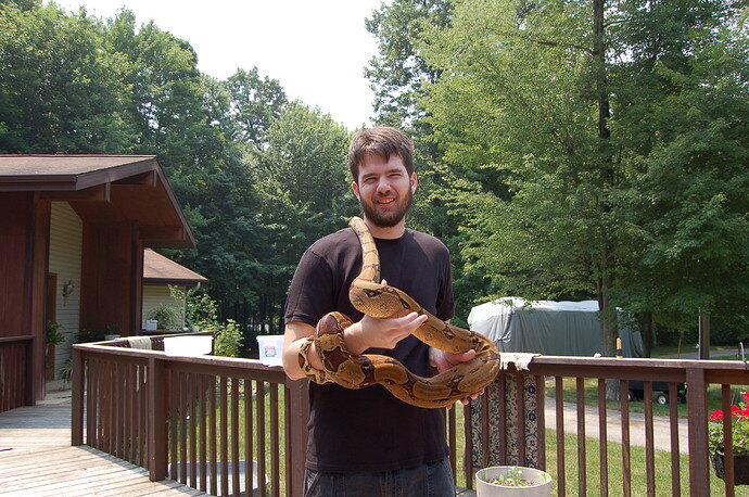 Ryan with Boa 2005