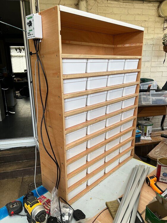 Just made another hatchling rack - Ball Pythons - MorphMarket Reptile ...